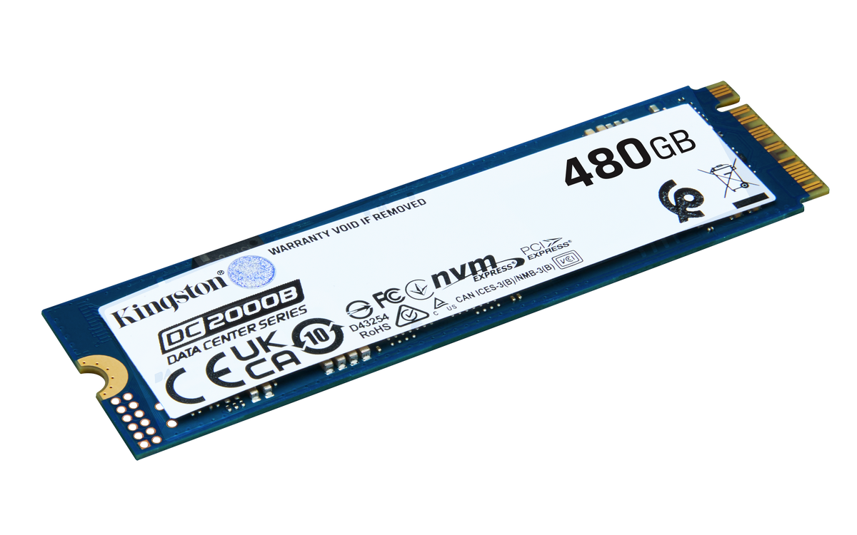 Kingston 480G DC2000B PCIe 4.0 M.2 2280 Enterprise SSD