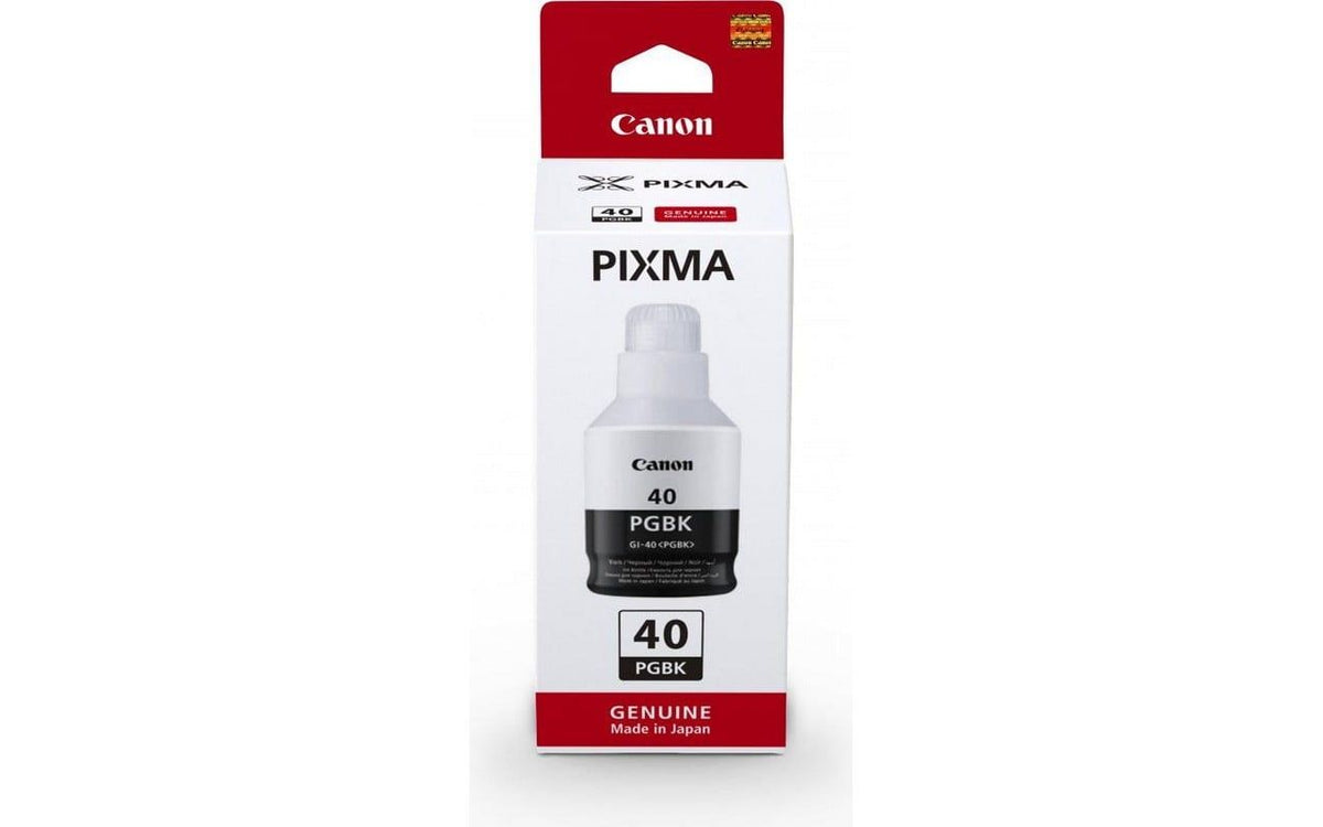 CANON INK BOTTLE GI-40 - Black - GM2040, G5040, G6040 - Yield 6000
