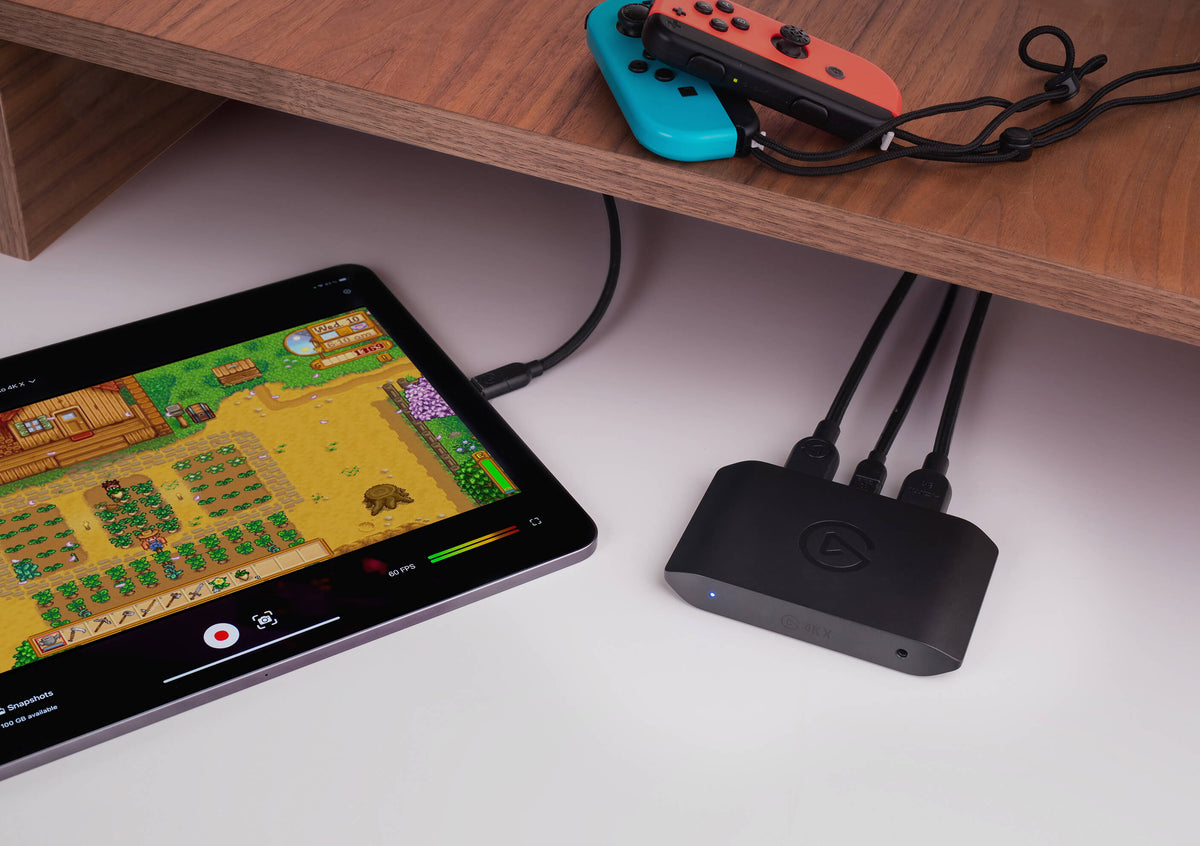 Elgato Game Capture 4K X - External USB capture card; USB 3.2 Gen 2 Type-C 10Gbps; HDMI 2.1.