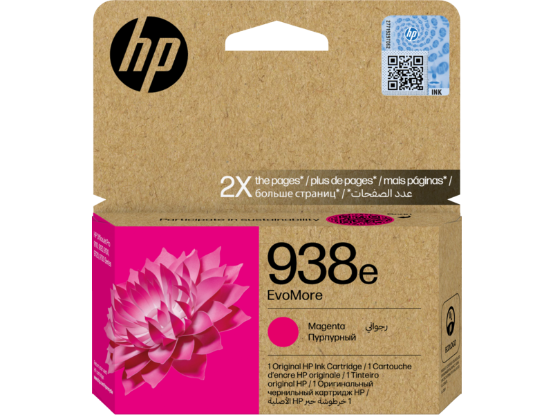 HP 938e EvoMore Magenta Original Ink Cartridge - Guards On Duty Shop & Security Guards
