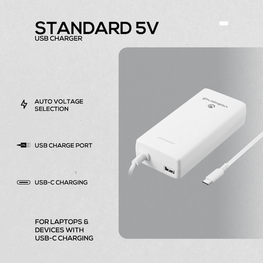 VolkanoX Power Pro 100W Type-C P.D. Charger