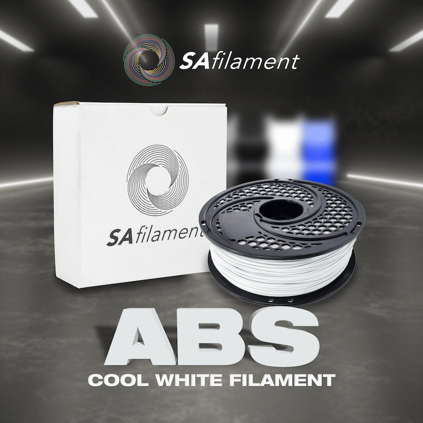 SA Filament ABS Premium Filament 1kg - Cool White