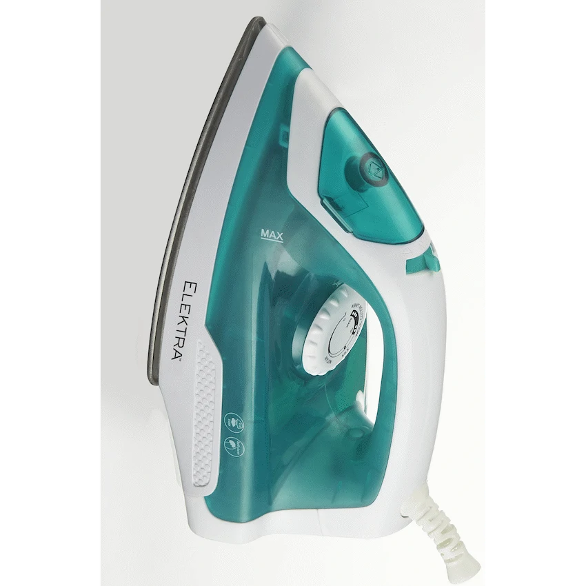 Elektra 1200W Steam Iron - Green - Guards On Duty Shop & Security Guards