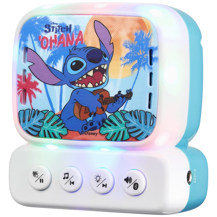 Disney Stitch Bluetooth Mini Karaoke Machine with Belt Hook