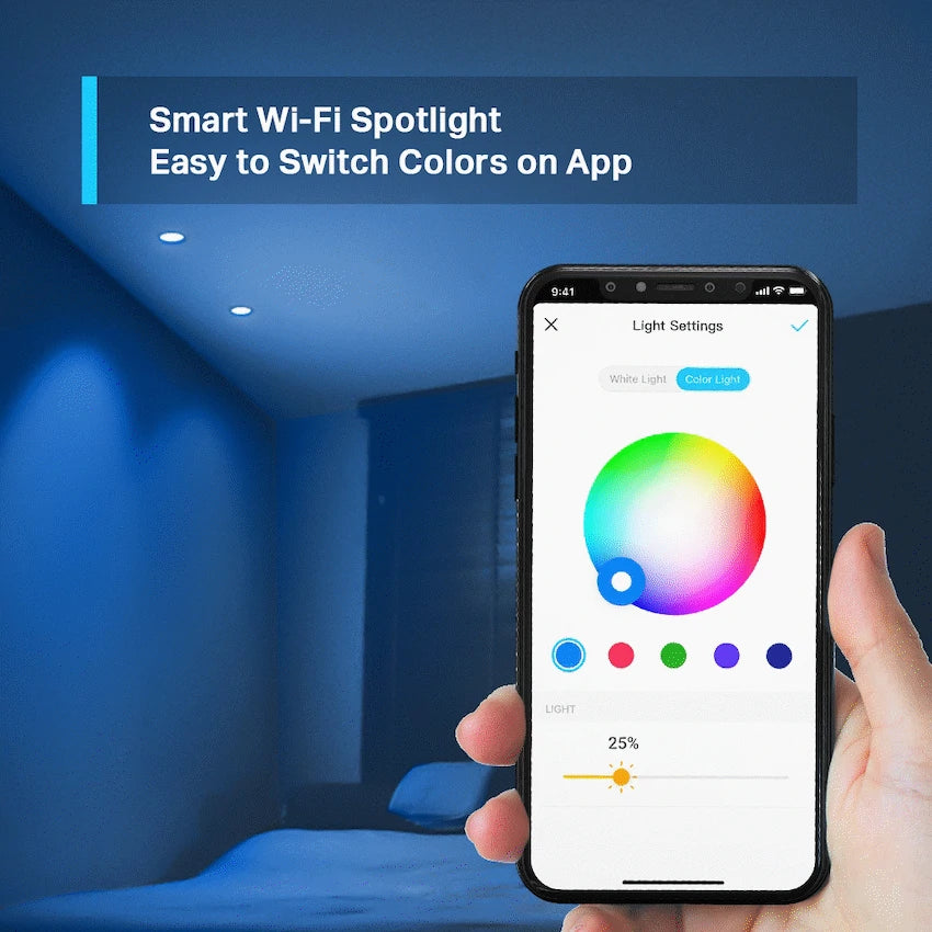 TP-Link Tapo TL33 3.7W Smart Wi-Fi Multicolour, Dimmable, GU10