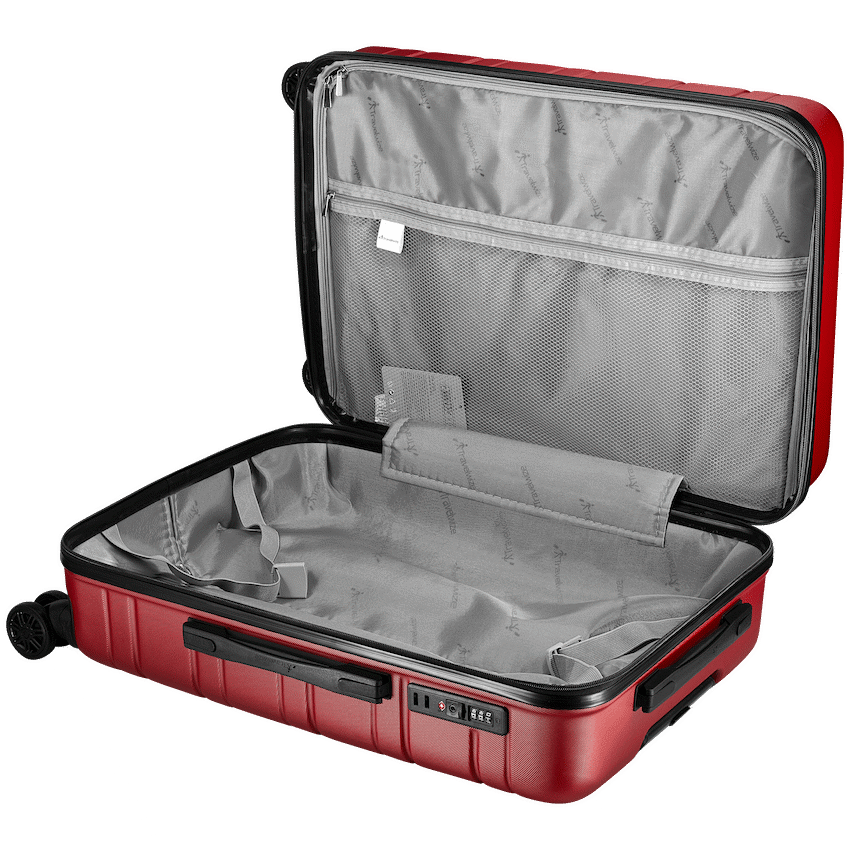 Travelwize Bondi ABS 4-Wheel Spinner 65cm Luggage - Red
