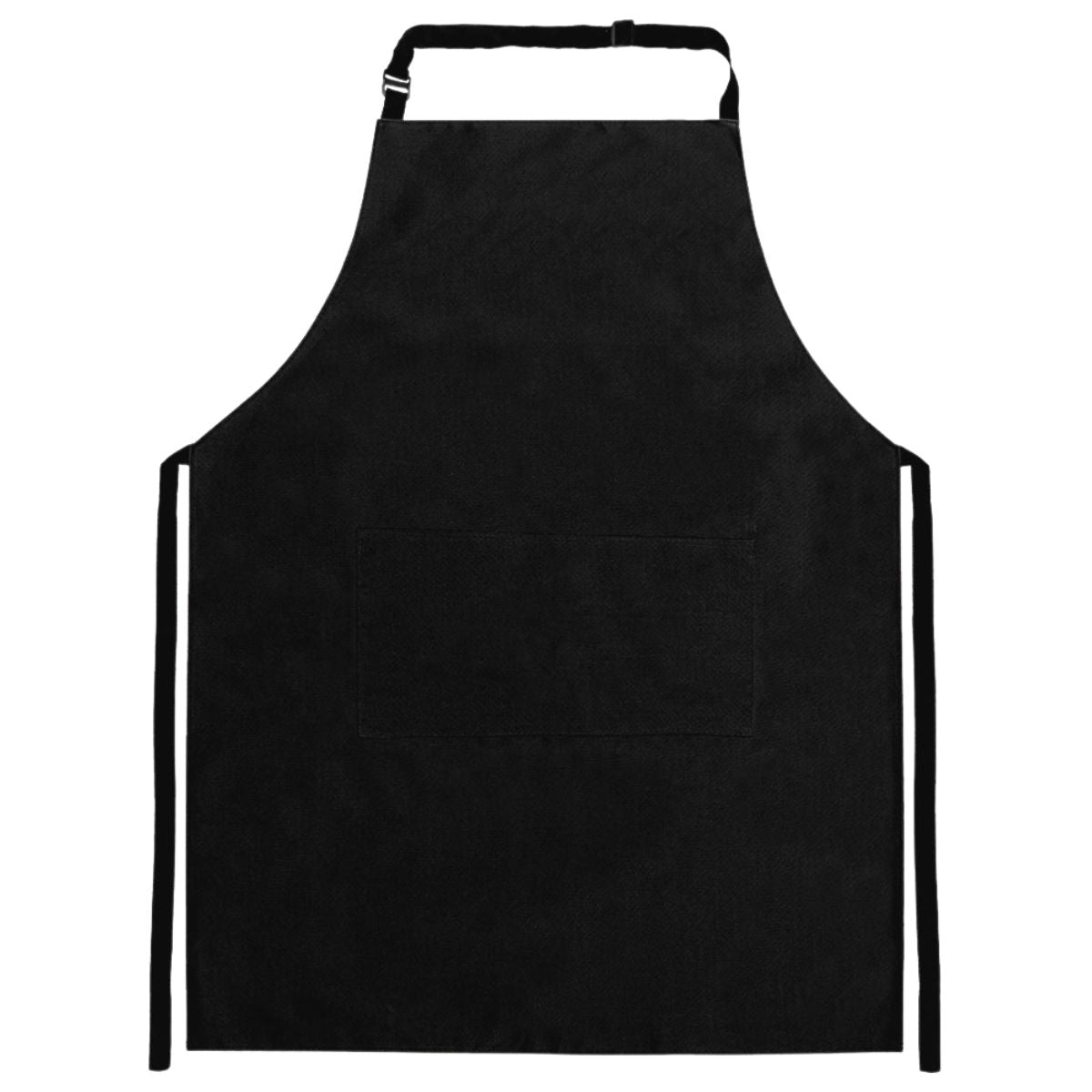 Biere Colour Apron with Pocket - Black