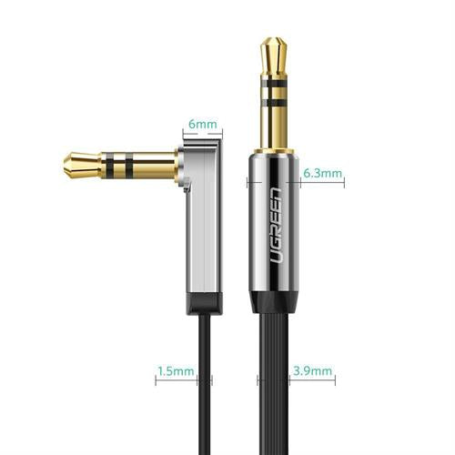 Ugreen 3.5Mm Male To Male Audio Cable Black