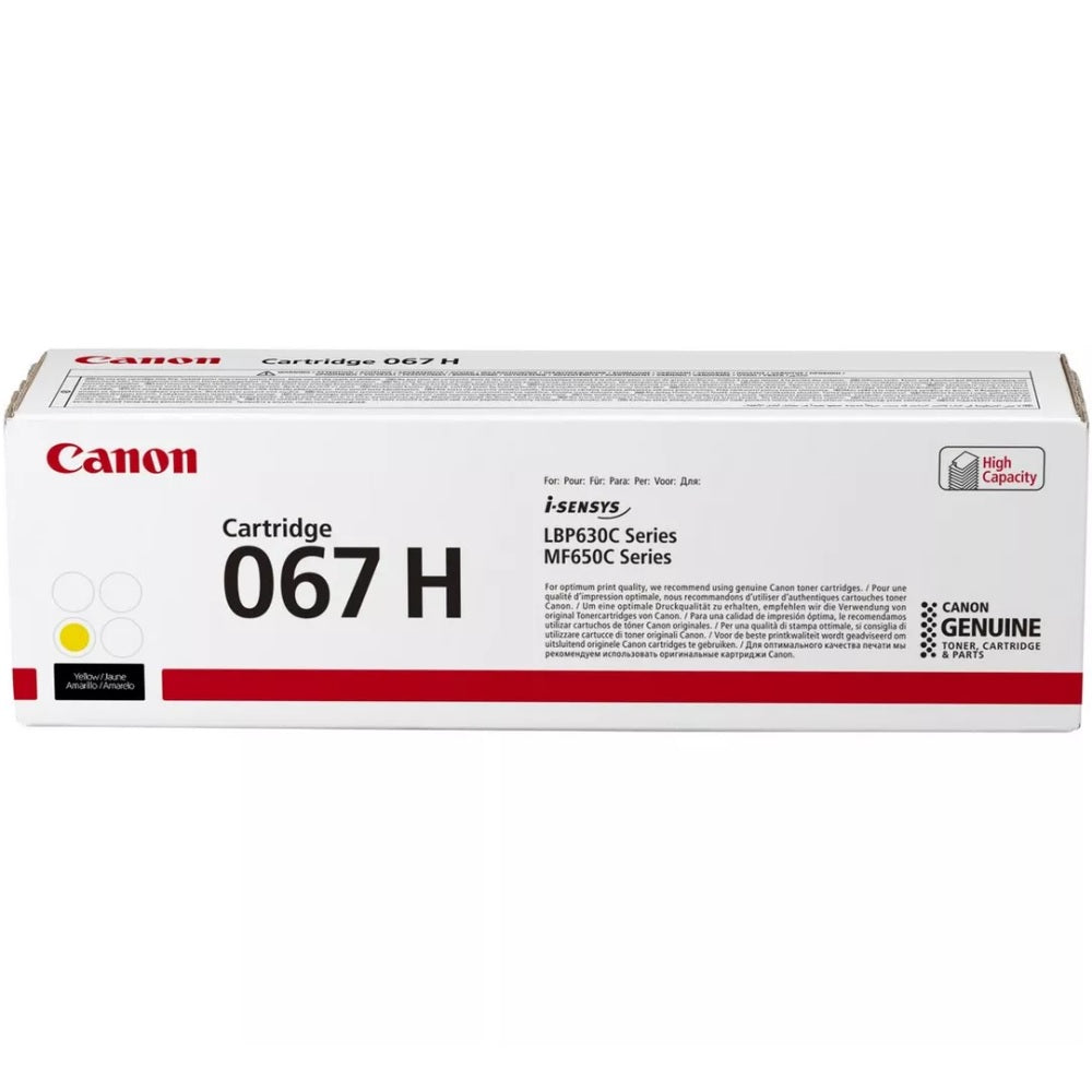 Canon 067 High Capacity Toner Cartridge (Yellow) - Guards On Duty Shop & Security Guards