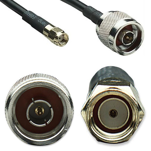 Intellinet Antenna Cfd200 N Type Male &Amp; Rsp Sm Female Cable