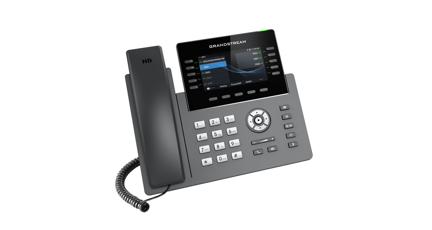 Grandstream 10 Line Carrier Wi-Fi Desk Phone | GRP2615