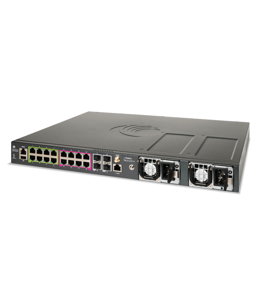 Cambium cnMatrix TX2020R-P PoE WISP Tower Switch