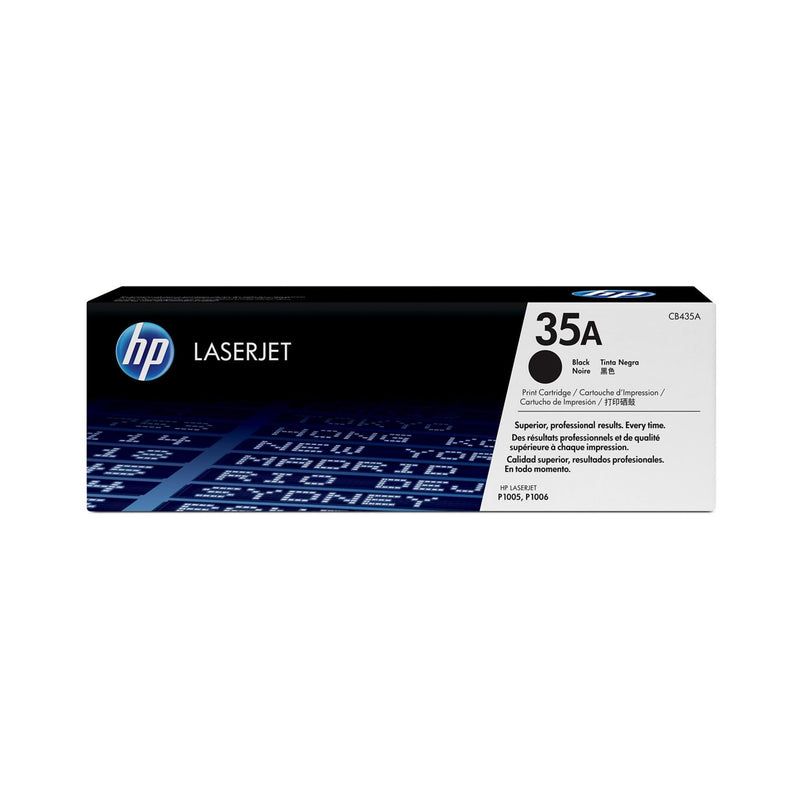 HP 35A Black Original LaserJet Toner Cartridge 1 500 pgs