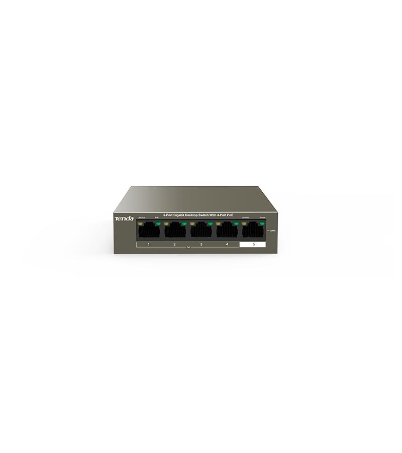TENDA 4-Port Gigabit Desktop PoE Switch