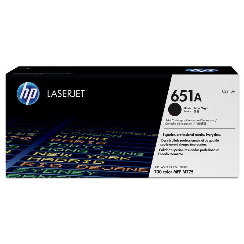 HP 651A Black Original LaserJet Toner Cartridge 13 500 pgs
