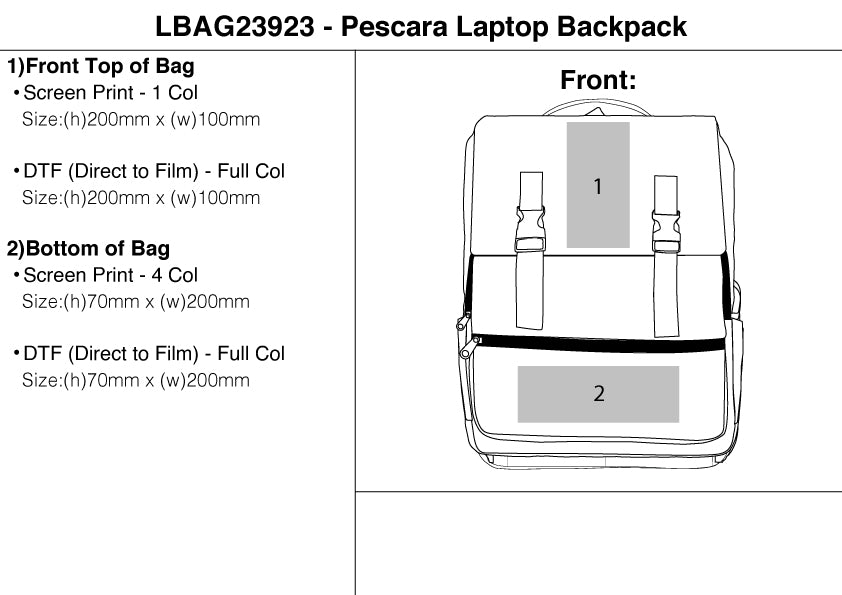Pescara Laptop Backpack