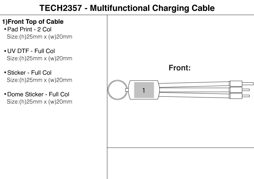 Multifunctional Charging Cable