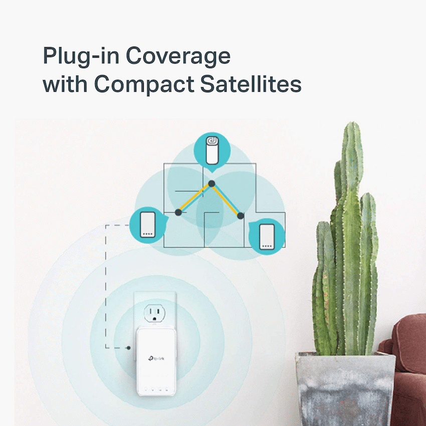 Deco E3 (2-Pack) AC1200 Whole-Home Mesh Wi-Fi System