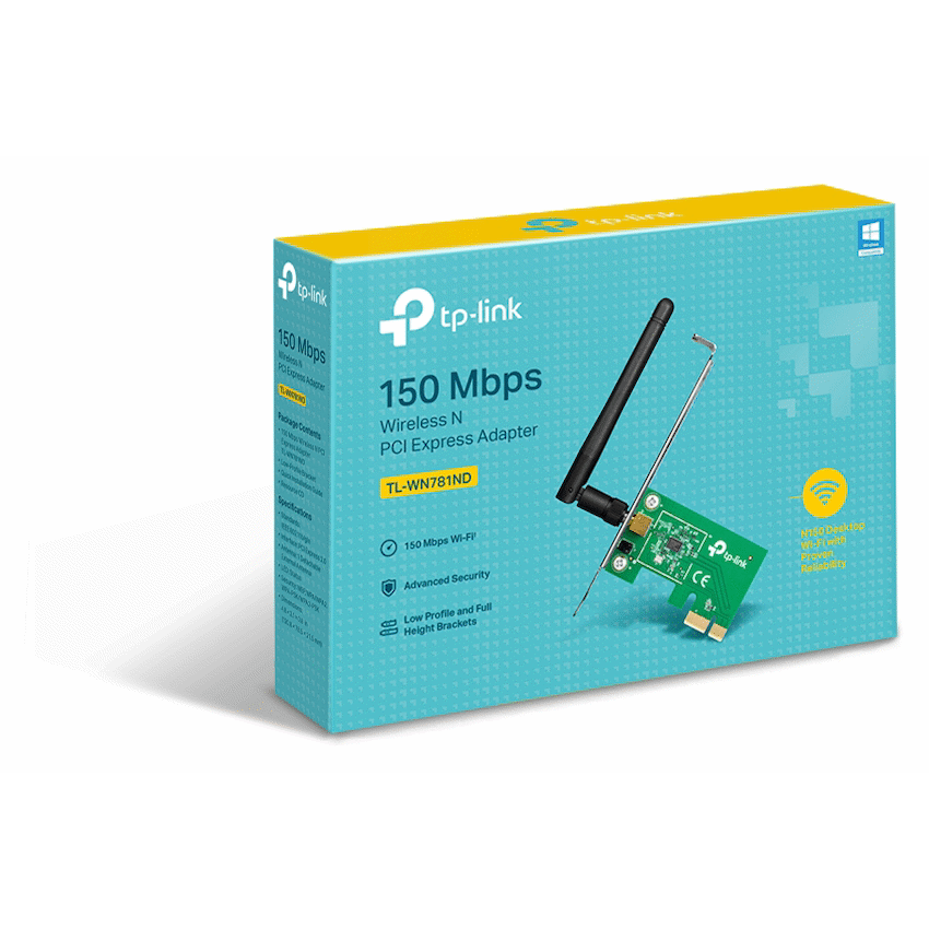 TL-WN781ND 150Mbps Wireless N PCI Express Adapter
