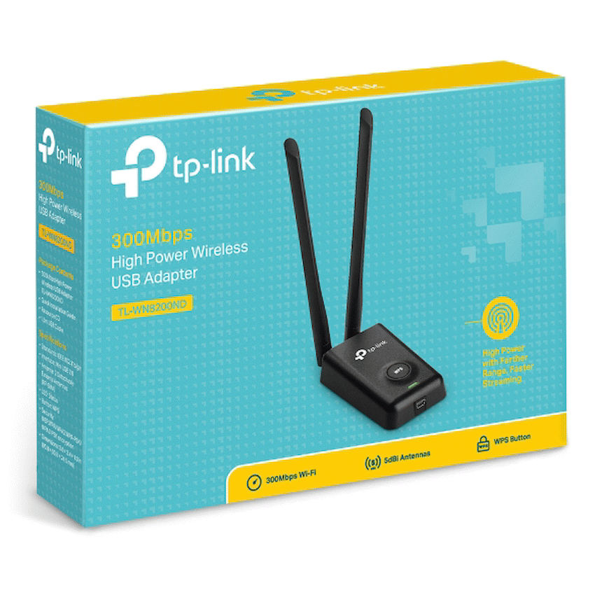 TL-WN8200ND 300Mbps High-Power Wireless USB Adapter