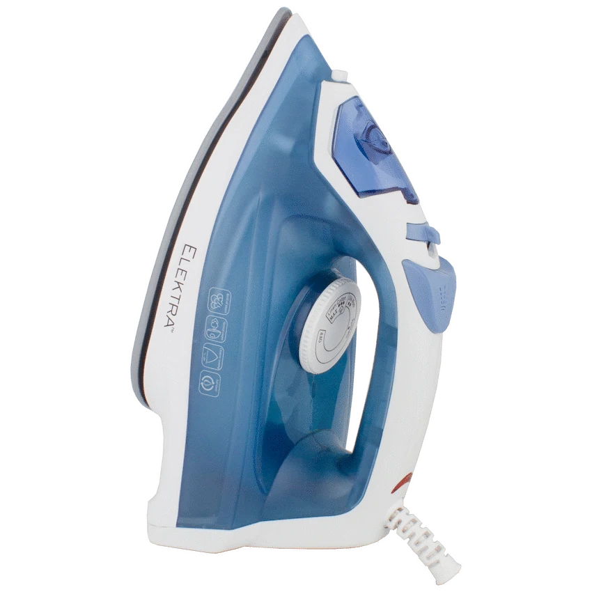 Elektra 2200W Ceramic Steam Iron - Dark Blue - Guards On Duty Shop & Security Guards