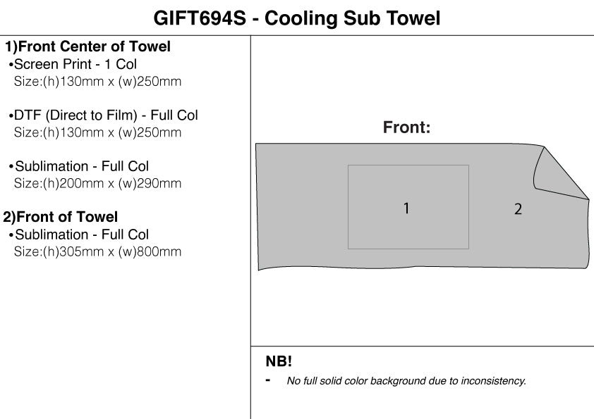 Cooling Sub Towel