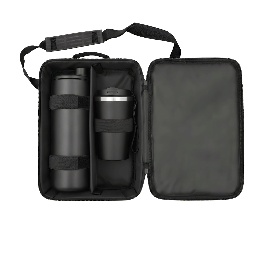 Voyager Bottle & Mug Gift Set - Black