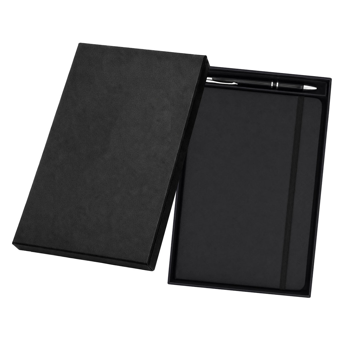 Zaylo Note Book & Pen Gift Set - Black