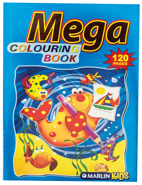 Marlin Kids Mega Colouring Books 120 Pages