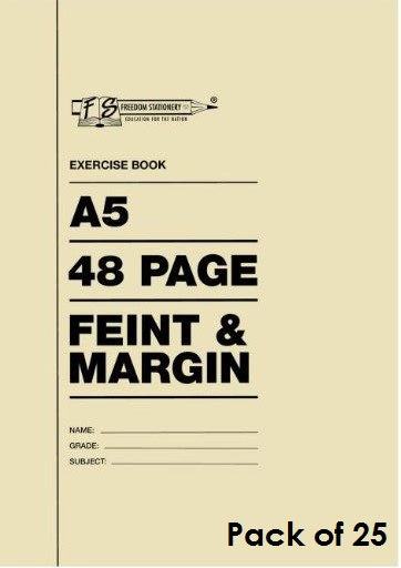 Nexx A5 College Exercise Book 48 Page Feint &Amp; Margin