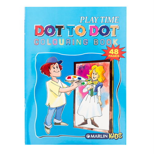 Marlin Kids Dot To Dot Activity Book 48 Page
