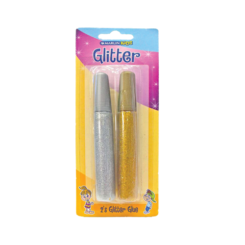Marlin Kids Glitter Glue 10Ml 2&Apos;S