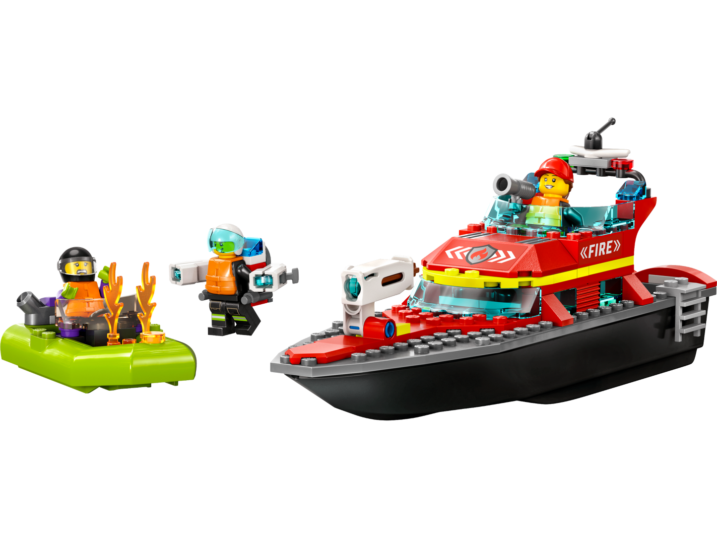 LEGO Fire Rescue Boat — Set 60373