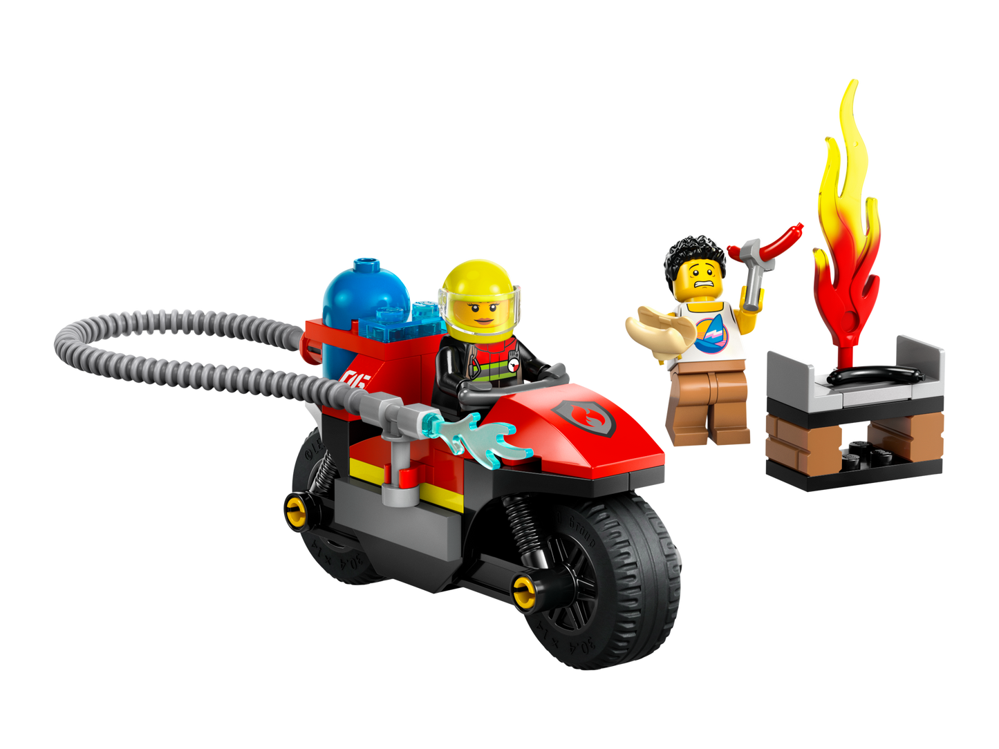 LEGO Fire Rescue Motorcycle — Set 60410