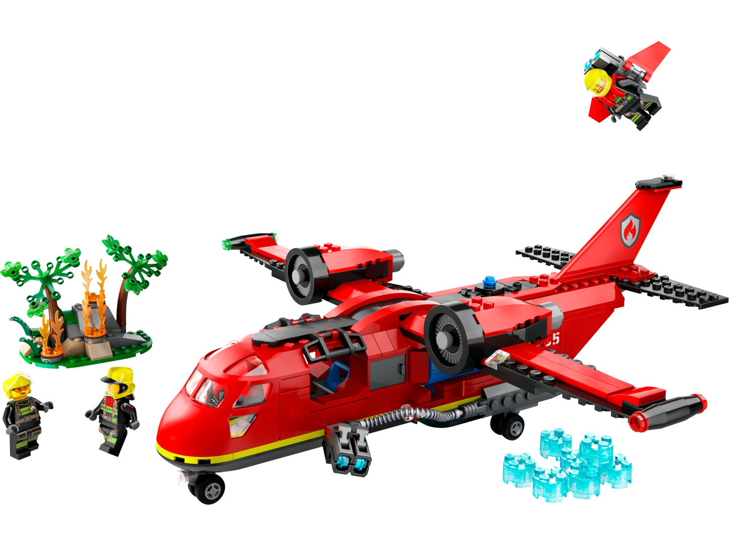 LEGO Fire Rescue Plane — Set 60413
