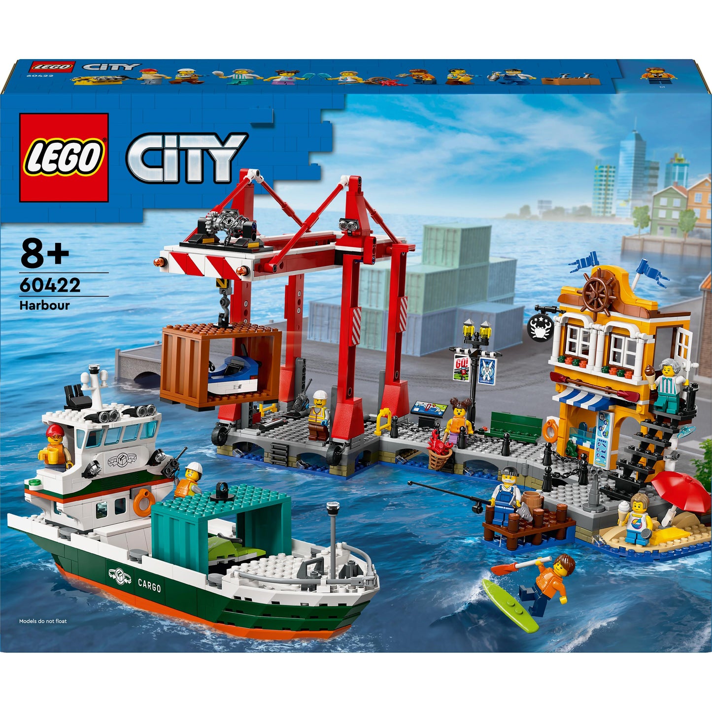 LEGO Seaside Harbor With Cargo Ship V30 — Set 60422