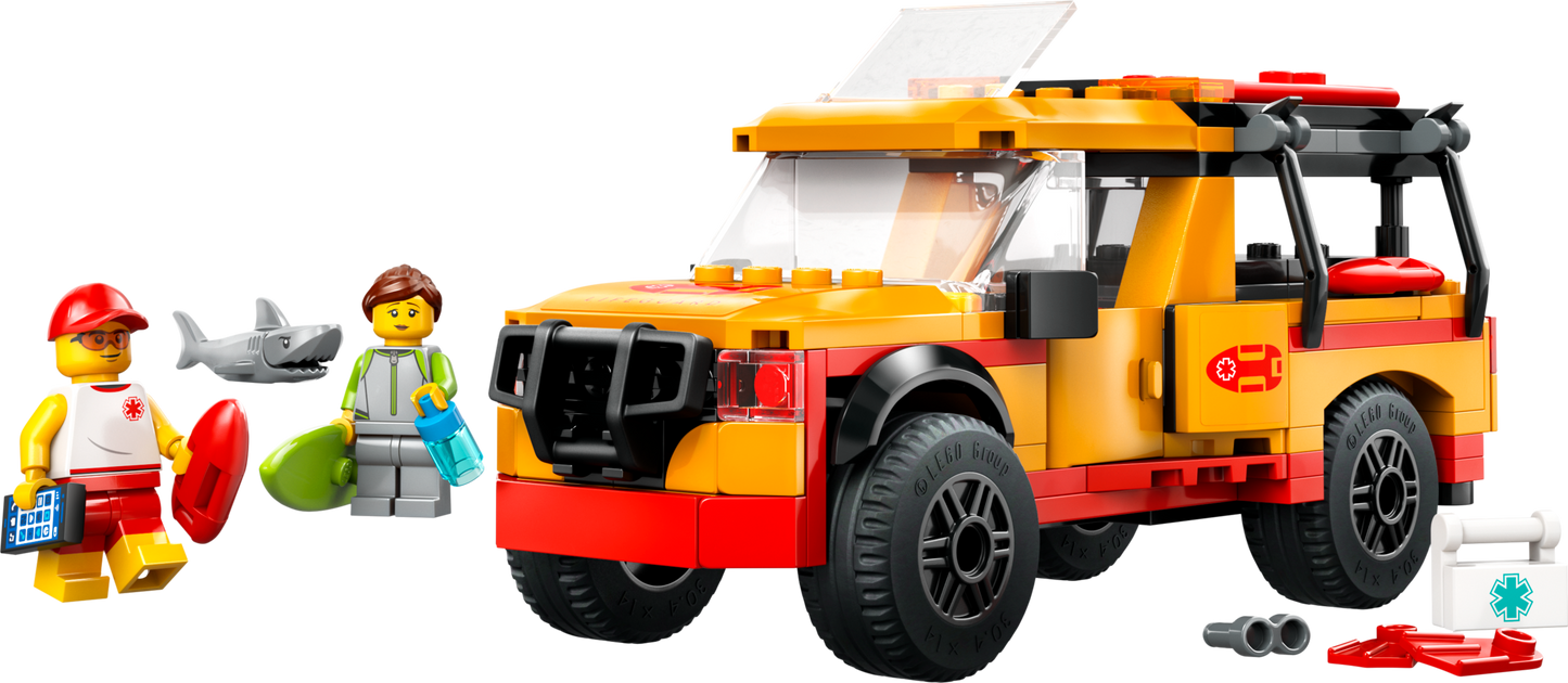 LEGO Lifeguard Beach Rescue Truck — Set 60453