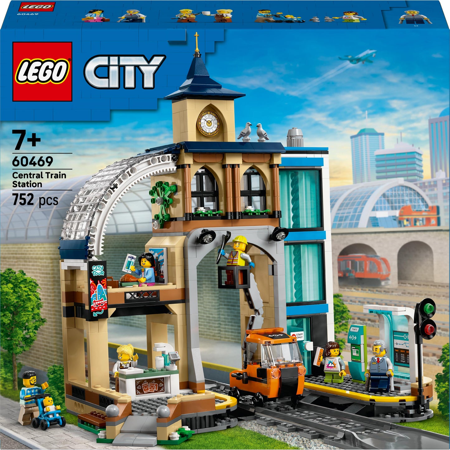 LEGO Central Train Station — Set 60469