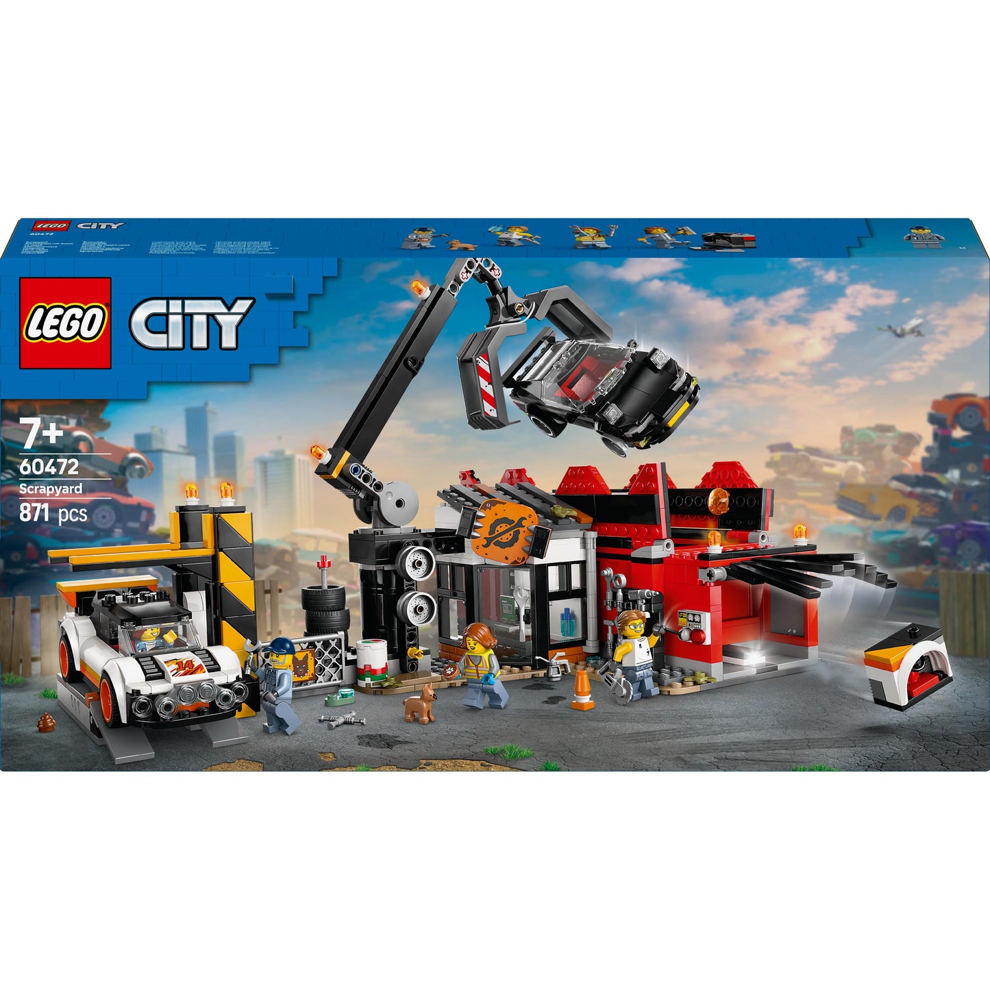 LEGO Scrapyard With Cars — Set 60472