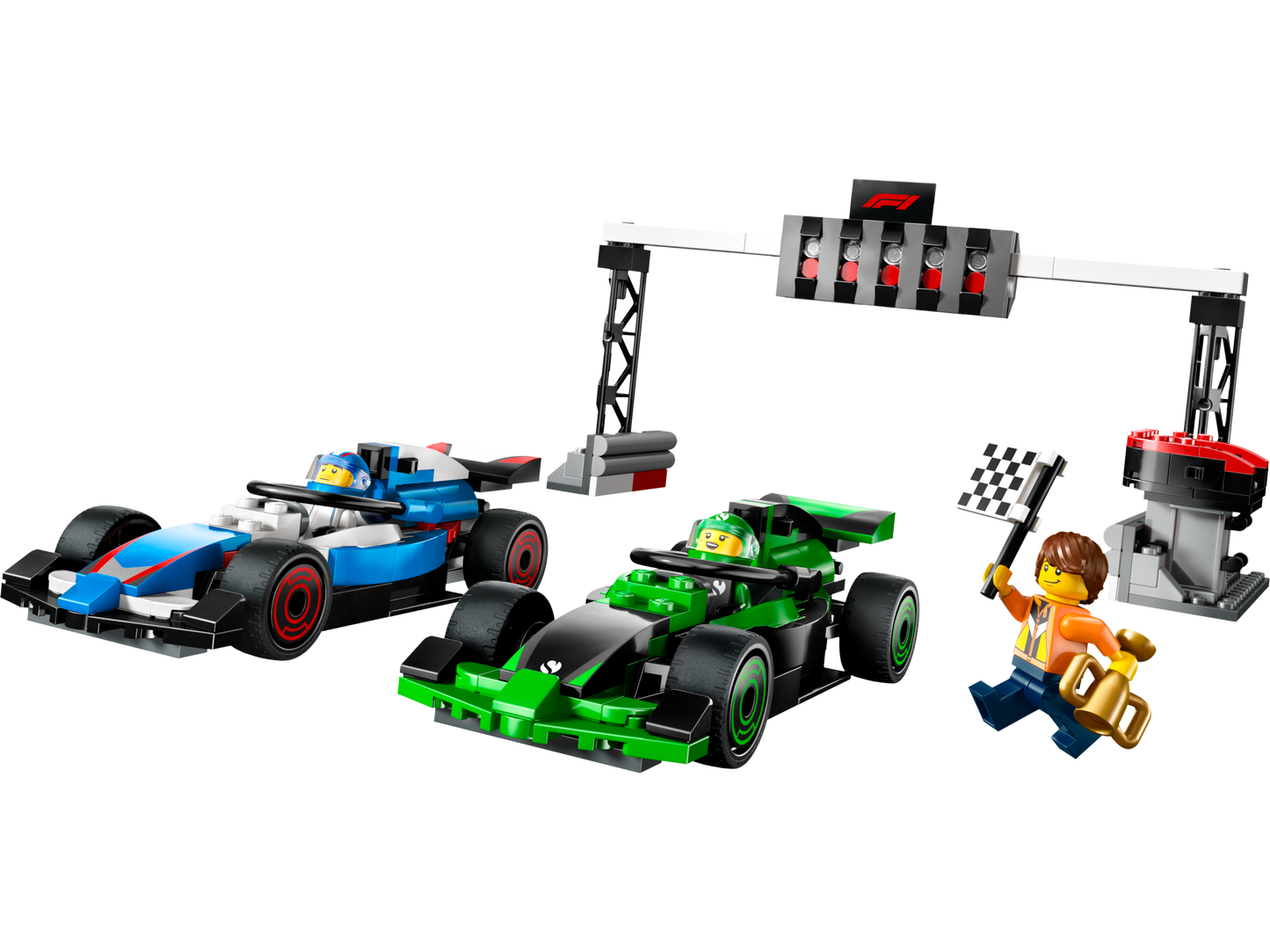 LEGO F1® Grid With Vcarb & Sauber Race Car — Set 60474
