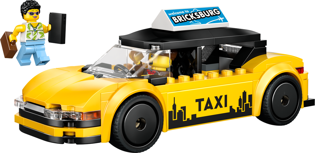 LEGO Yellow Taxi — Set 60487