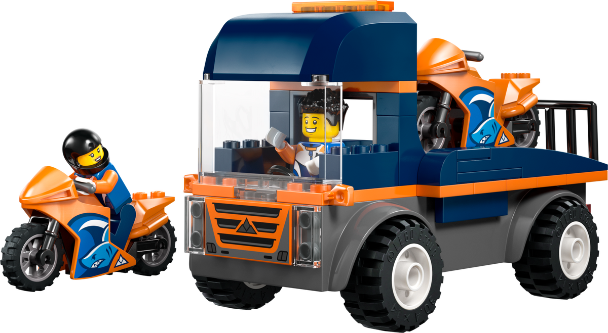 LEGO Motorcycle Transporter — Set 60491
