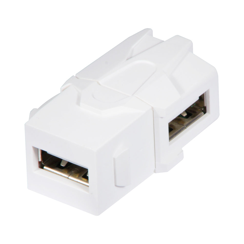 Lindy 90deg Usb Snap in Keystone (60491) — Lindy | Guards on Duty Shop