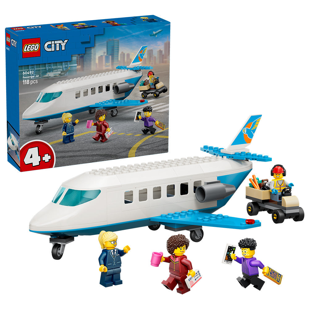 LEGO® City Passenger Jet - Airplane Toy Building Set 60492