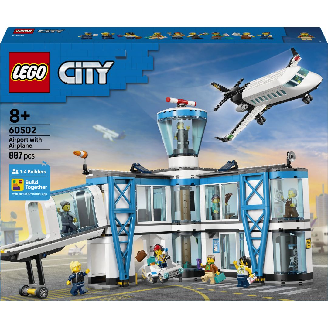 LEGO Airport With Airplane — Set 60502