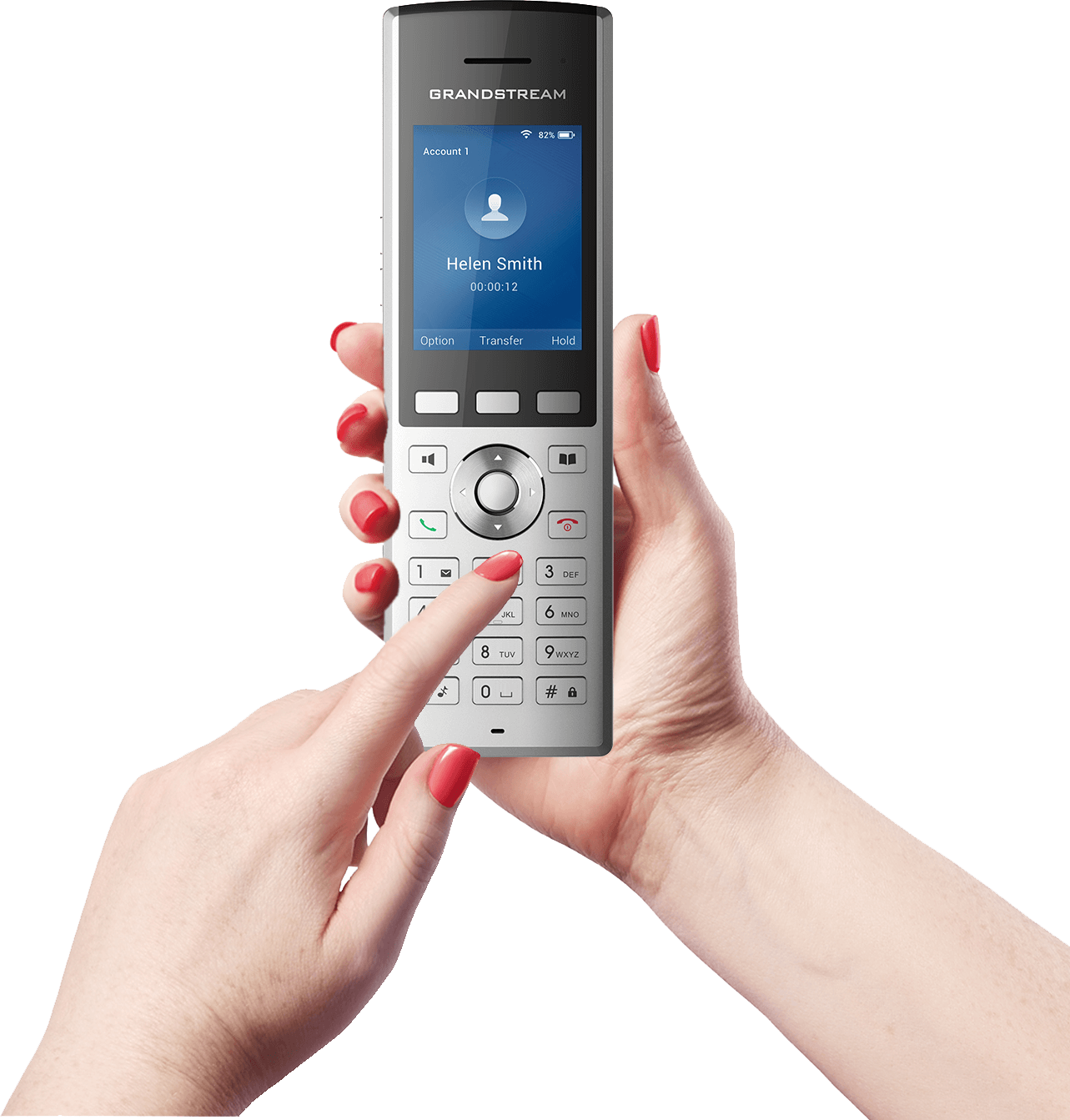 Grandstream Enterprise Cordless WiFi Phone | WP820