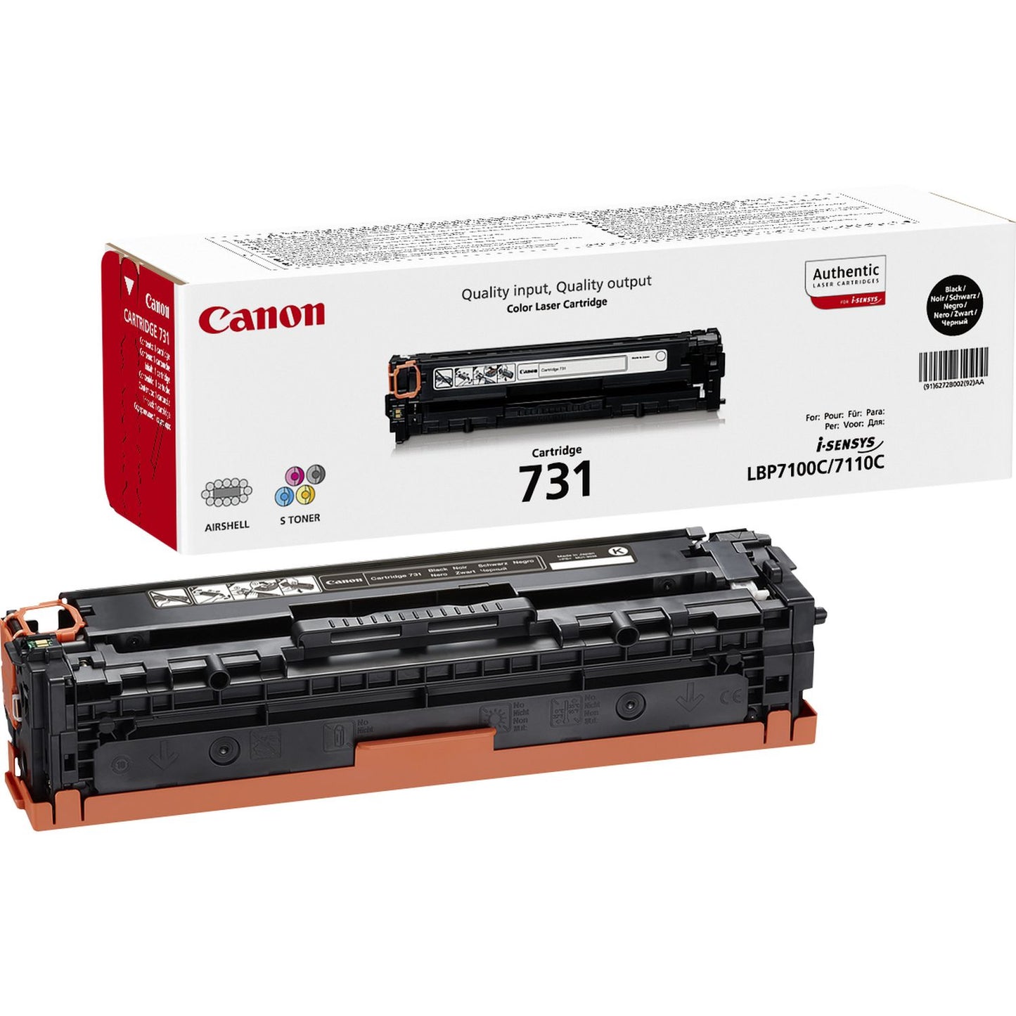 Canon 731 1K Toner Cartridge (Black) - Guards On Duty Shop & Security Guards
