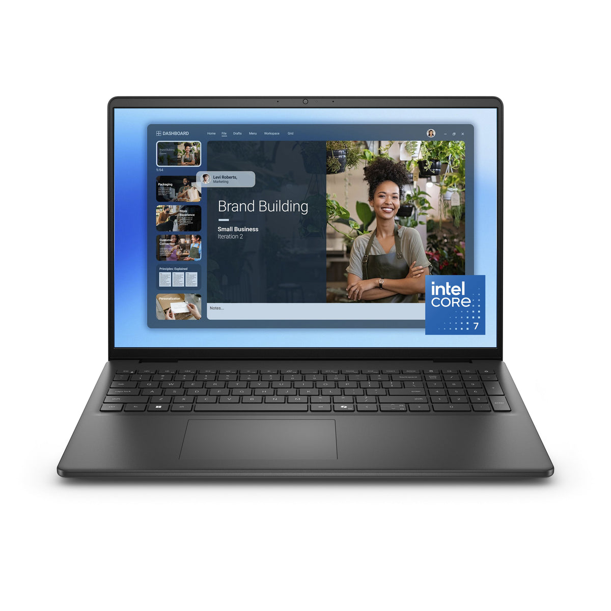 Dell 16 DC16250|16.0" 2K|Core 7-150U|16GB|1TBSSD|Intel Graphics|Win11Home|1YrOnsite