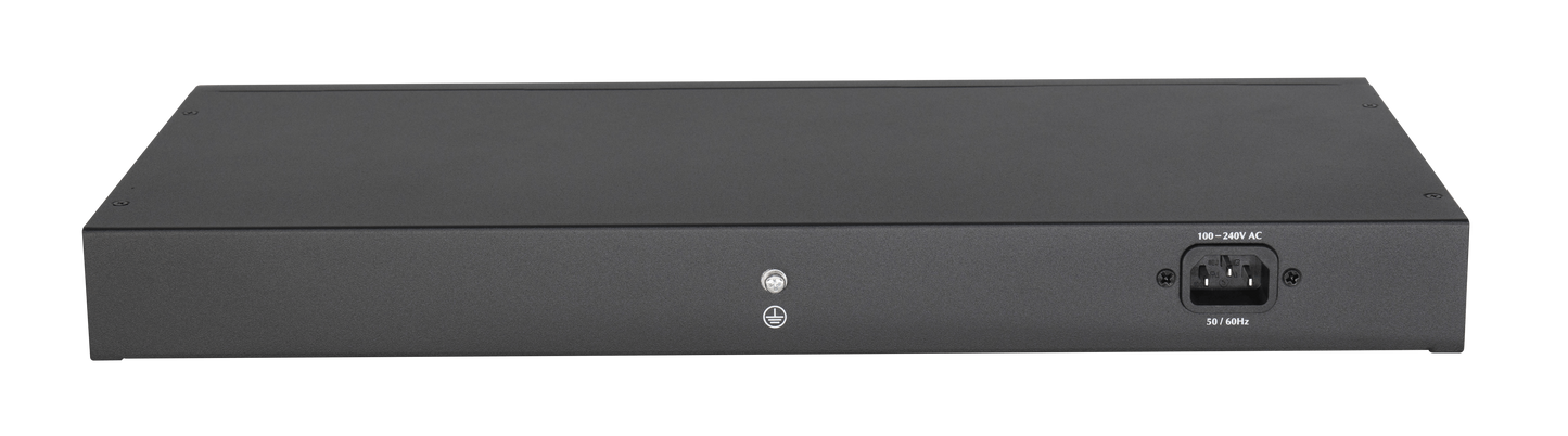 BDCOM 16-Port 10/100 POE switch, 16 POE ports, 2 x 1000Mbps Combo ports