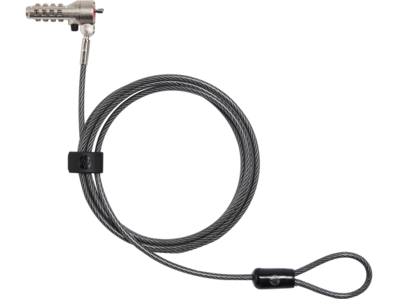 HP Essential Nano Combination Cable Lock - Guards On Duty Shop & Security Guards